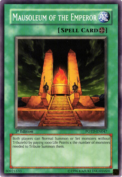 Mausoleum of the Emperor [POTD-EN047] Common | Cracking-Singles