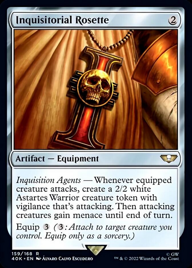 Inquisitorial Rosette [Universes Beyond: Warhammer 40,000] | Cracking-Singles