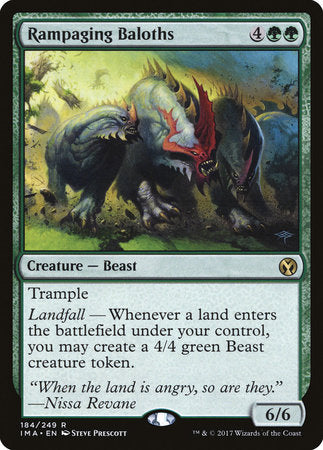 Rampaging Baloths [Iconic Masters] | Cracking-Singles