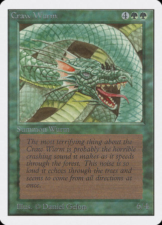 Craw Wurm [Unlimited Edition] | Cracking-Singles