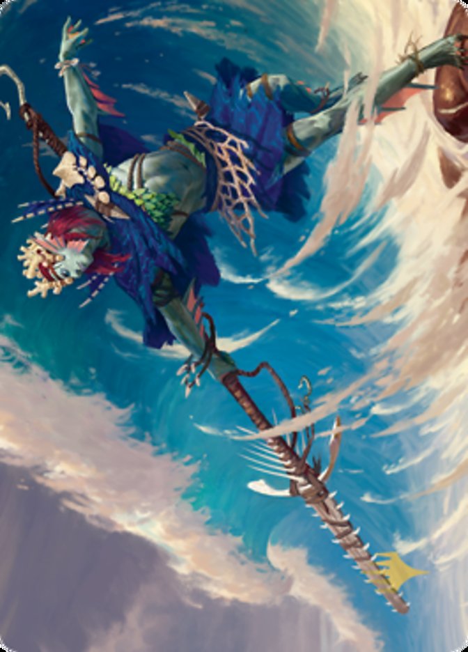 Tazeem Roilmage Art Card [Zendikar Rising Art Series] | Cracking-Singles
