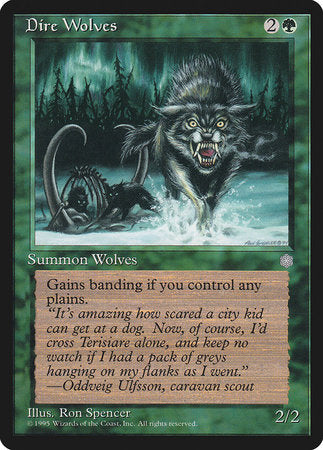 Dire Wolves [Ice Age] | Cracking-Singles