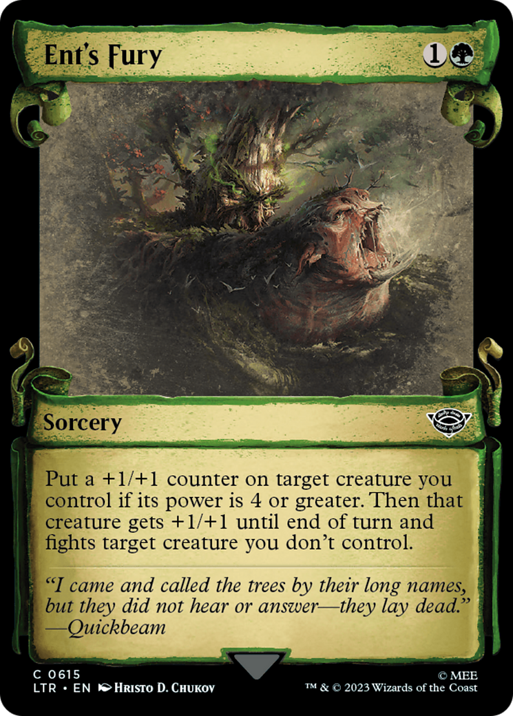 Ent's Fury [The Lord of the Rings: Tales of Middle-Earth Showcase Scrolls] | Cracking-Singles
