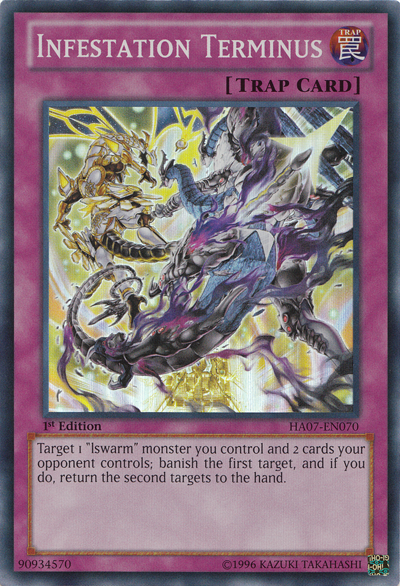 Infestation Terminus [HA07-EN070] Super Rare | Cracking-Singles