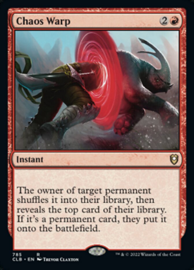 Chaos Warp [Commander Legends: Battle for Baldur's Gate] | Cracking-Singles