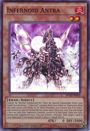 Infernoid Antra [SECE-ENS03] Super Rare | Cracking-Singles