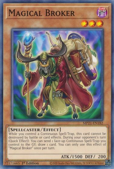 Magical Broker [MP21-EN182] Common | Cracking-Singles