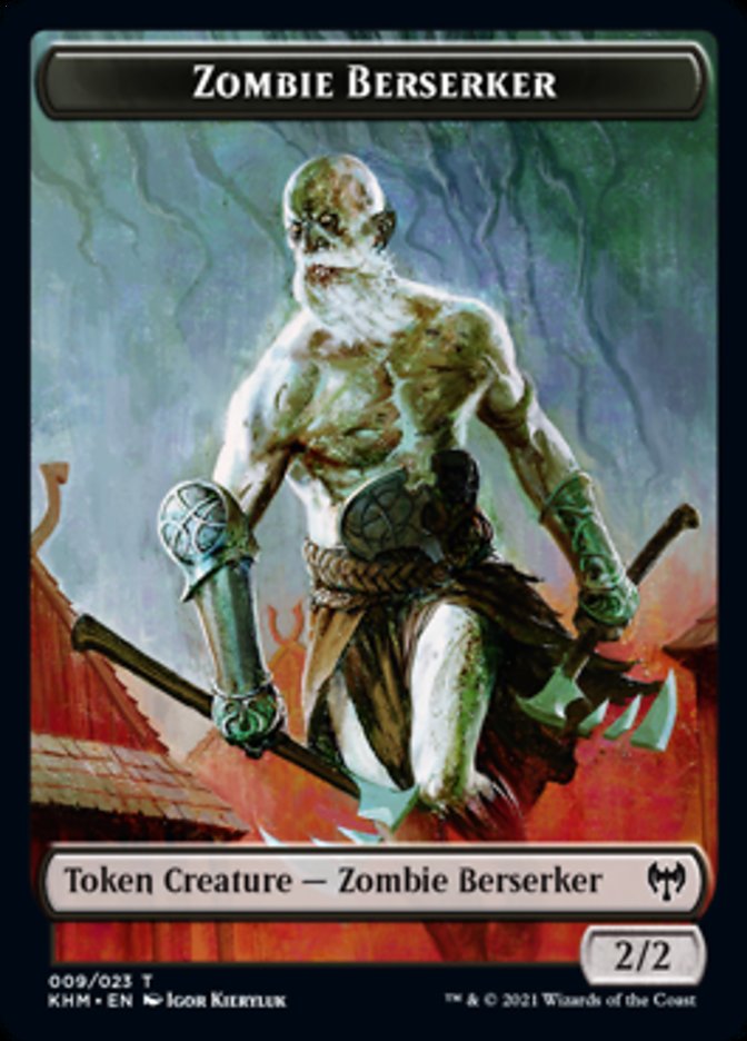 Zombie Berserker Token [Kaldheim] | Cracking-Singles