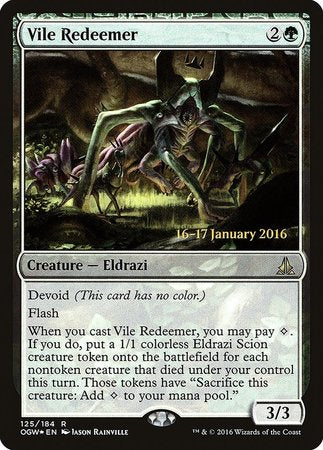 Vile Redeemer [Oath of the Gatewatch Promos] | Cracking-Singles