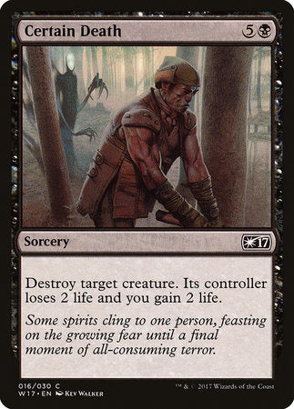 Certain Death [Welcome Deck 2017] | Cracking-Singles