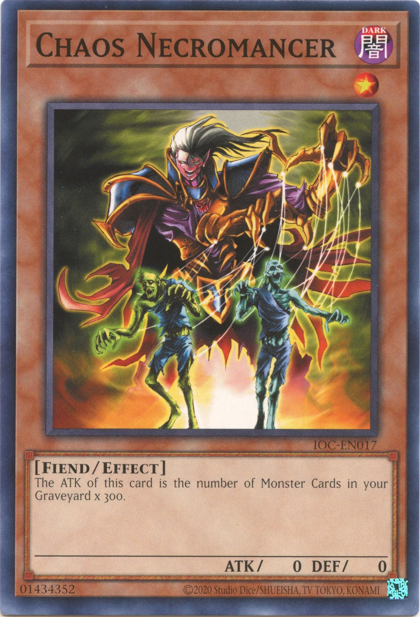 Chaos Necromancer (25th Anniversary) [IOC-EN017] Common | Cracking-Singles
