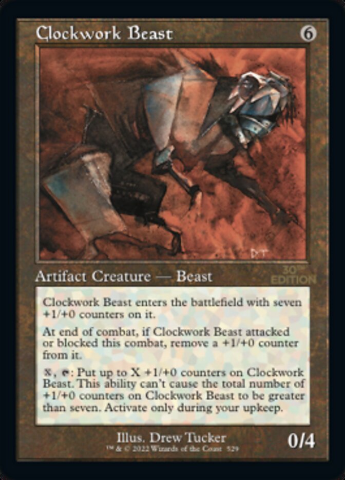 Clockwork Beast (Retro) [30th Anniversary Edition] | Cracking-Singles