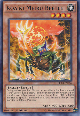 Koa'ki Meiru Beetle [BP03-EN066] Rare | Cracking-Singles