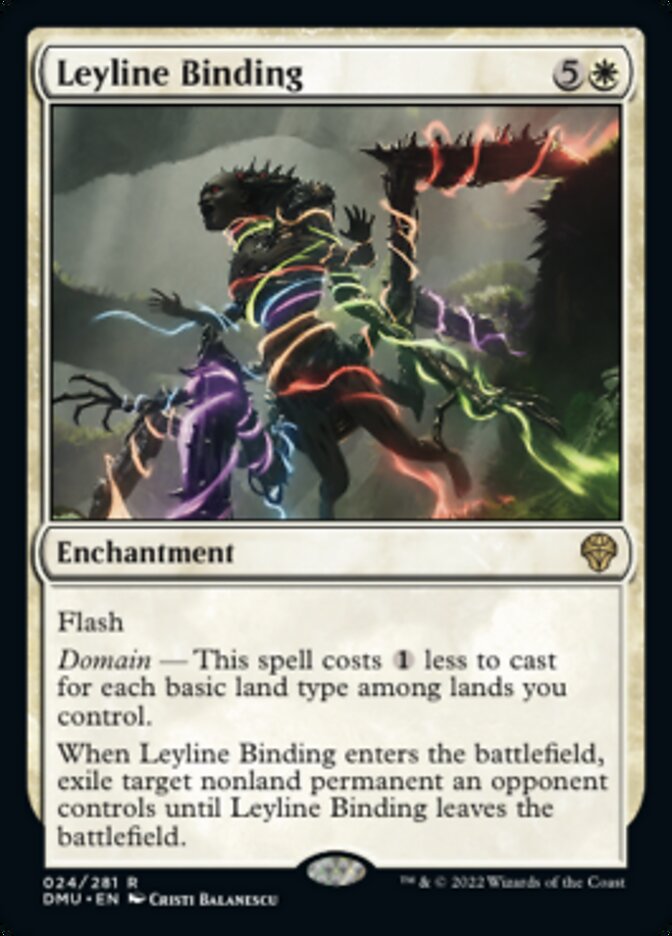 Leyline Binding [Dominaria United] | Cracking-Singles