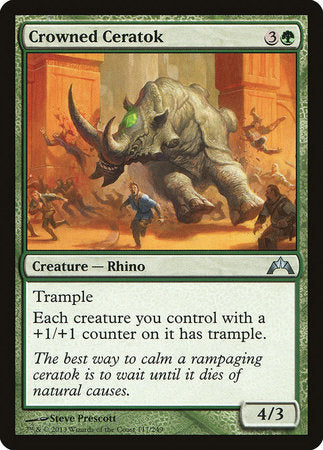 Crowned Ceratok [Gatecrash] | Cracking-Singles
