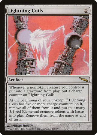 Lightning Coils [Mirrodin] | Cracking-Singles