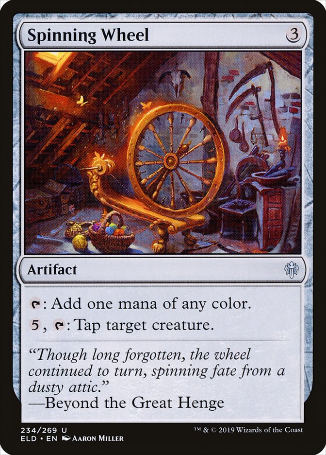 Spinning Wheel [Throne of Eldraine] | Cracking-Singles