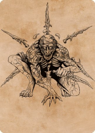 Bhaal, Lord of Murder Art Card [Commander Legends: Battle for Baldur's Gate Art Series] | Cracking-Singles