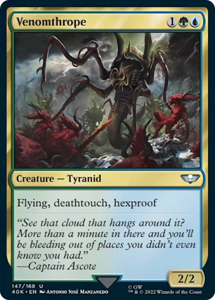 Venomthrope (Surge Foil) [Universes Beyond: Warhammer 40,000] | Cracking-Singles