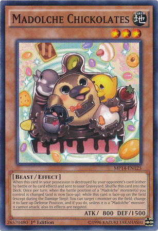 Madolche Chickolates [MP14-EN125] Common | Cracking-Singles