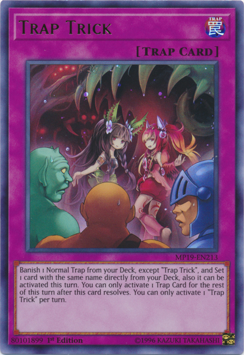 Trap Trick [MP19-EN213] Ultra Rare | Cracking-Singles