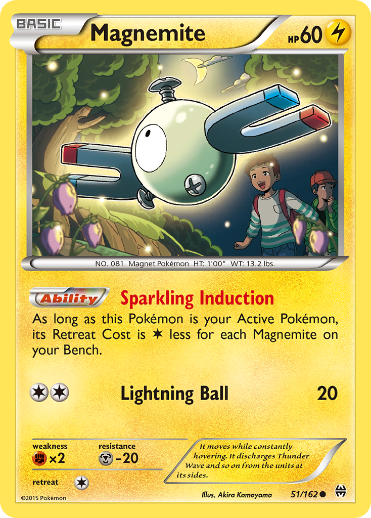 Magnemite (51/162) [XY: BREAKthrough] | Cracking-Singles