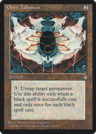 Onyx Talisman [Ice Age] | Cracking-Singles
