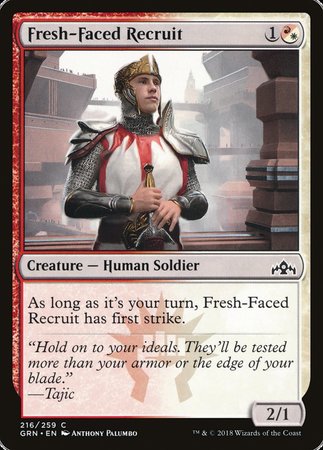 Fresh-Faced Recruit [Guilds of Ravnica] | Cracking-Singles