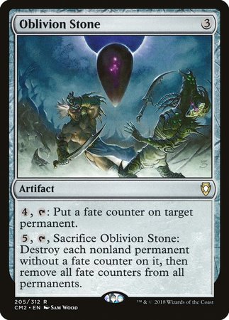 Oblivion Stone [Commander Anthology Volume II] | Cracking-Singles