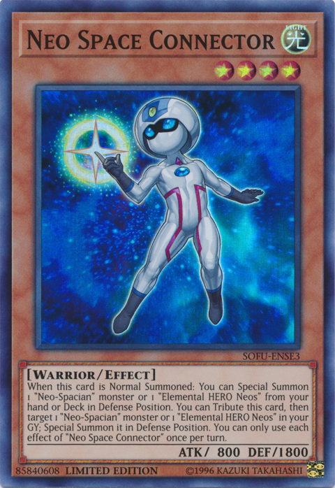 Neo Space Connector [SOFU-ENSE3] Super Rare | Cracking-Singles