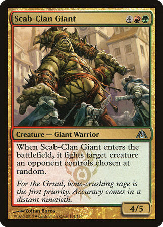 Scab-Clan Giant [Dragon's Maze] | Cracking-Singles