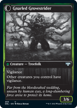 Dormant Grove // Gnarled Grovestrider [Innistrad: Double Feature] | Cracking-Singles