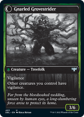 Dormant Grove // Gnarled Grovestrider [Innistrad: Double Feature] | Cracking-Singles