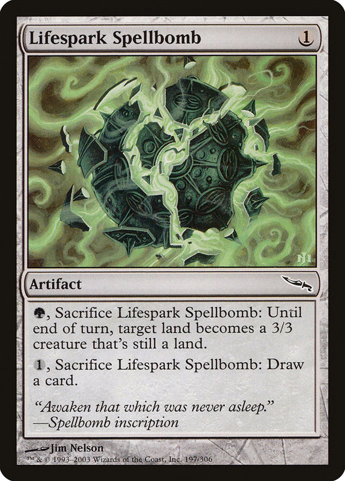 Lifespark Spellbomb [Mirrodin] | Cracking-Singles