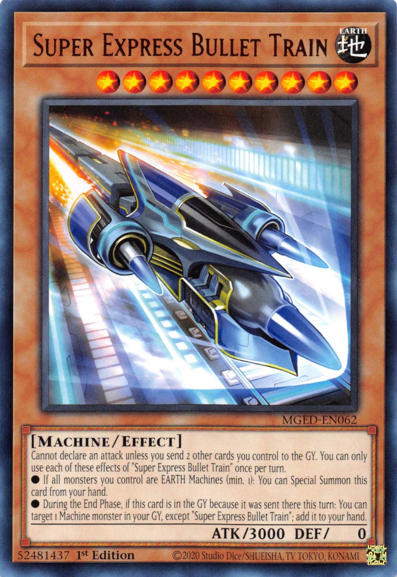 Super Express Bullet Train [MGED-EN062] Rare | Cracking-Singles