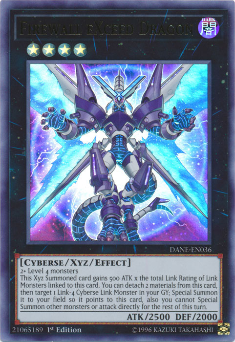 Firewall eXceed Dragon [DANE-EN036] Ultra Rare | Cracking-Singles