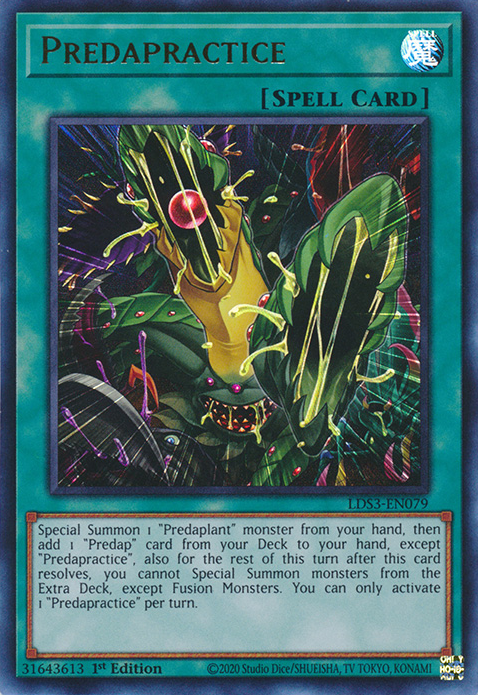 Predapractice [LDS3-EN079] Ultra Rare | Cracking-Singles