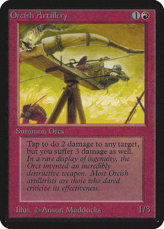 Orcish Artillery [Limited Edition Alpha] | Cracking-Singles