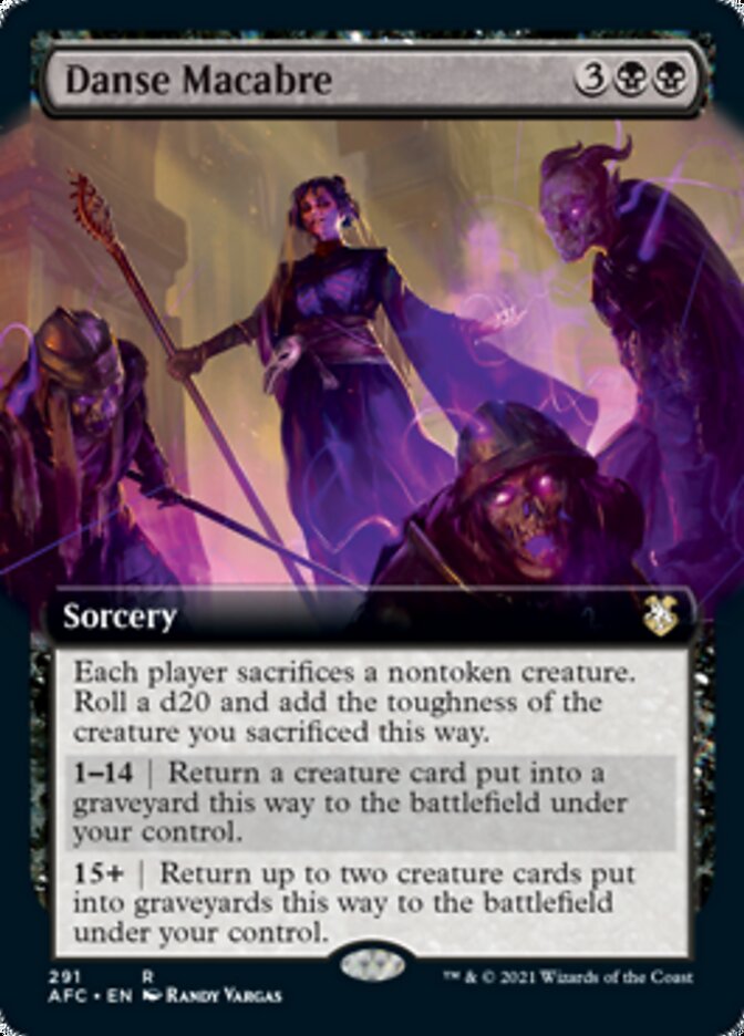 Danse Macabre (Extended) [Dungeons & Dragons: Adventures in the Forgotten Realms Commander] | Cracking-Singles