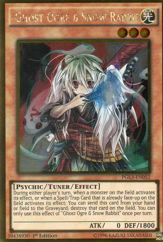 Ghost Ogre & Snow Rabbit [PGL3-EN052] Gold Rare | Cracking-Singles