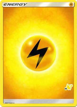 Lightning Energy (Pikachu Stamp #22) [Battle Academy 2020] | Cracking-Singles