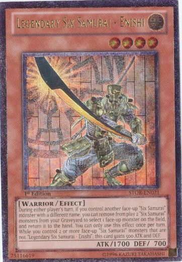 Legendary Six Samurai - Enishi [STOR-EN021] Ultimate Rare | Cracking-Singles