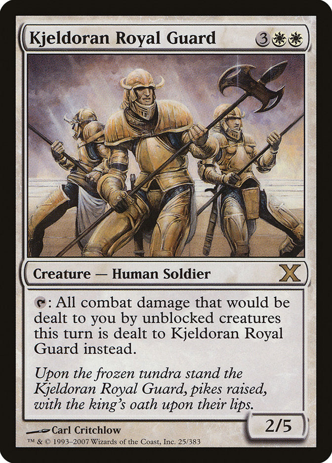 Kjeldoran Royal Guard [Tenth Edition] | Cracking-Singles