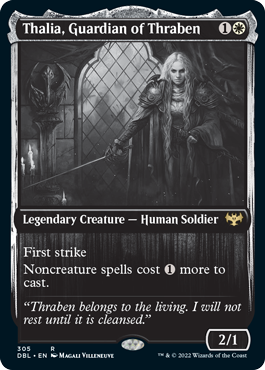 Thalia, Guardian of Thraben [Innistrad: Double Feature] | Cracking-Singles