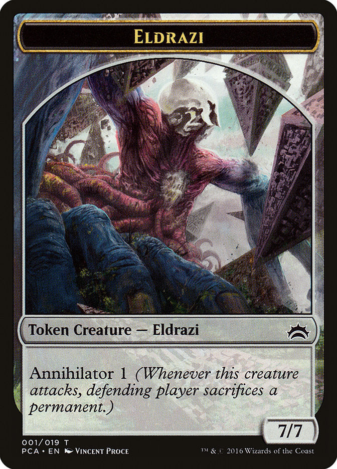 Eldrazi [Planechase Anthology Tokens] | Cracking-Singles