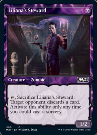 Liliana's Steward (Showcase) [Core Set 2021] | Cracking-Singles