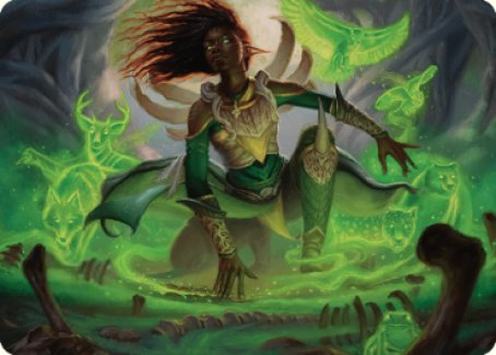 Fauna Shaman Art Card [The Brothers' War Art Series] | Cracking-Singles
