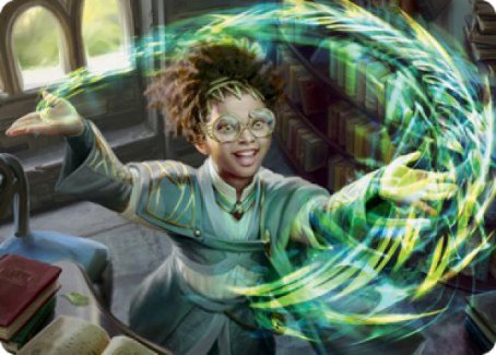 Eureka Moment Art Card [Strixhaven: School of Mages Art Series] | Cracking-Singles