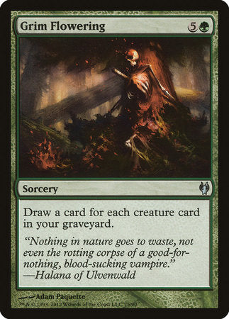 Grim Flowering [Duel Decks: Izzet vs. Golgari] | Cracking-Singles