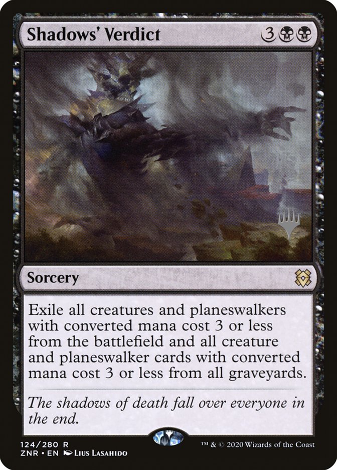 Shadows' Verdict (Promo Pack) [Zendikar Rising Promos] | Cracking-Singles